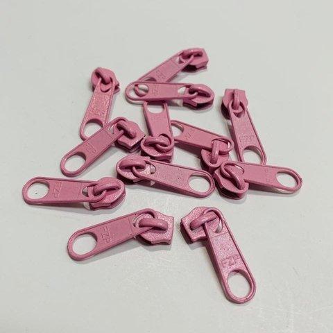 Cursor para Zíper Número 6 Rosa Bebê - Pacote com 10 unidades (0)
