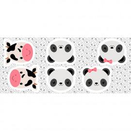 Tecido Coleção Pillow - Painel de Almofadas Rostinhos Fabricart (0)
