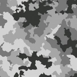 Tecido Nacional Coleção Camuflados Fabricart - Camuflado Neve (0)