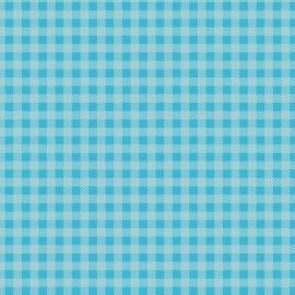Tecido Coleção Xadrez Azul Celeste Fabricart (0)