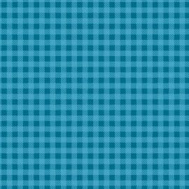 Tecido Coleção Xadrez Azul Turquesa Fabricart (0)