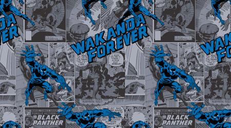 Tecido Tricoline Personagens Marvel Pantera Negra (0)