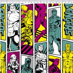Tecido Tricoline Personagens Marvel Vingadores - Os Heróis (0)