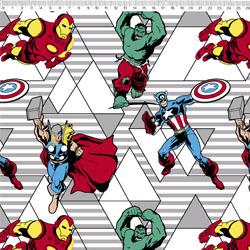 Tecido Tricoline Personagens Marvel Vingadores - Os Heróis (0)