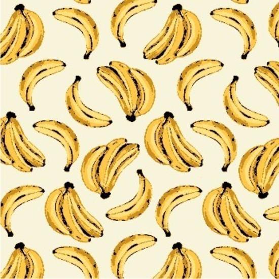 Tecido Nacional Coleção Banana Tropical  (0)