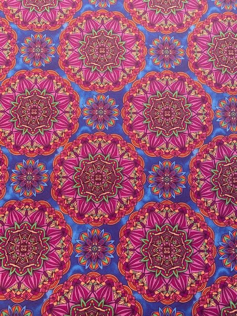Tecido Nacional Coleção Digital Mandalas Místicas