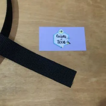 Alça de Poliéster para Bolsas - Preta (0)