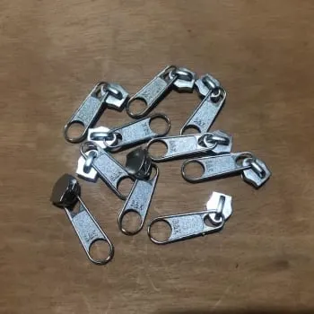 Cursor para Zíper Número 6 Niquelado - Pacote com 10 unidades (0)
