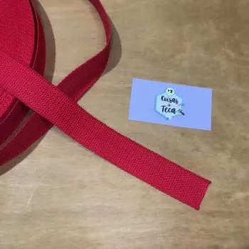 Alça de Poliéster para Bolsas - Vermelha (0)